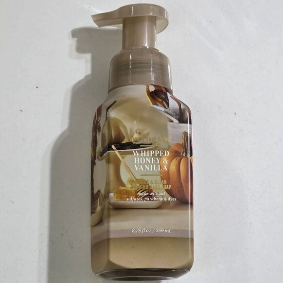 Bath & Body Works Whipped Honey & Vanilla Foaming Hand Soap 8.75oz NEW - Picture 1 of 1
